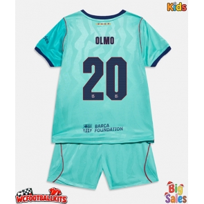 Barcelona Dani Olmo #20 Replica Third Stadium Kit for Kids 2026-27 Short Sleeve (+ pants)